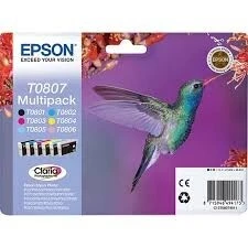 MULTIPACK CARTOUCHE EPSON TO807