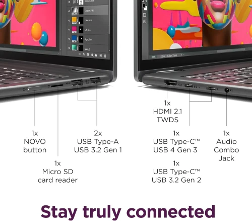 LENOVO YOGA 7 2-IN-1 16IML9 INTEL ULTRA 7-155U 16GB 1TB SSD 16" TACTILE WUXGA X360  WIN 11