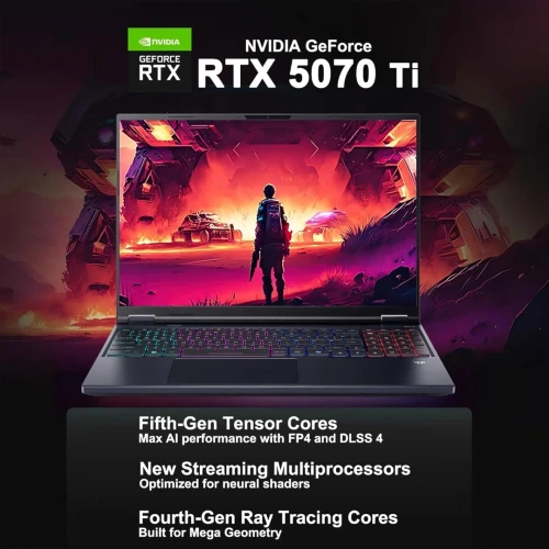 ACER Predator Helios Neo 16S Ultra 9 275HX 32Go DDR5 1To SSD RTX 5070Ti 12GB ECRAN 16 OLED (WQXGA)