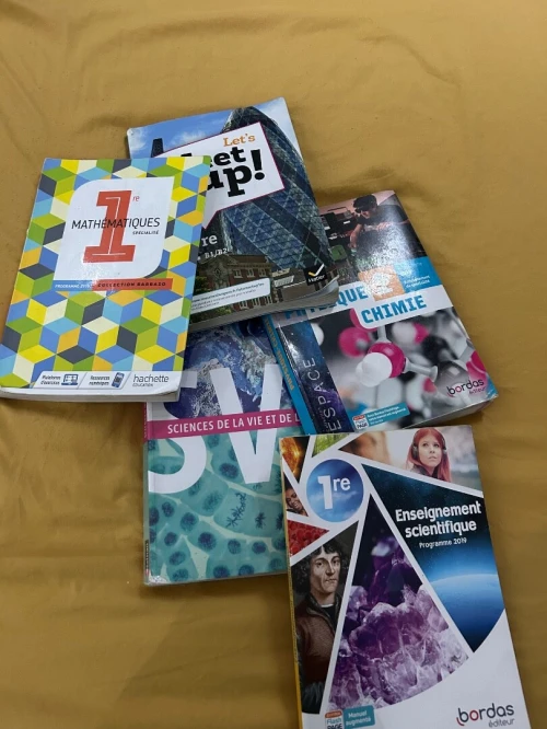 Pack livres de première programme français 