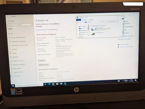 Pc de bureau HP All-in-One