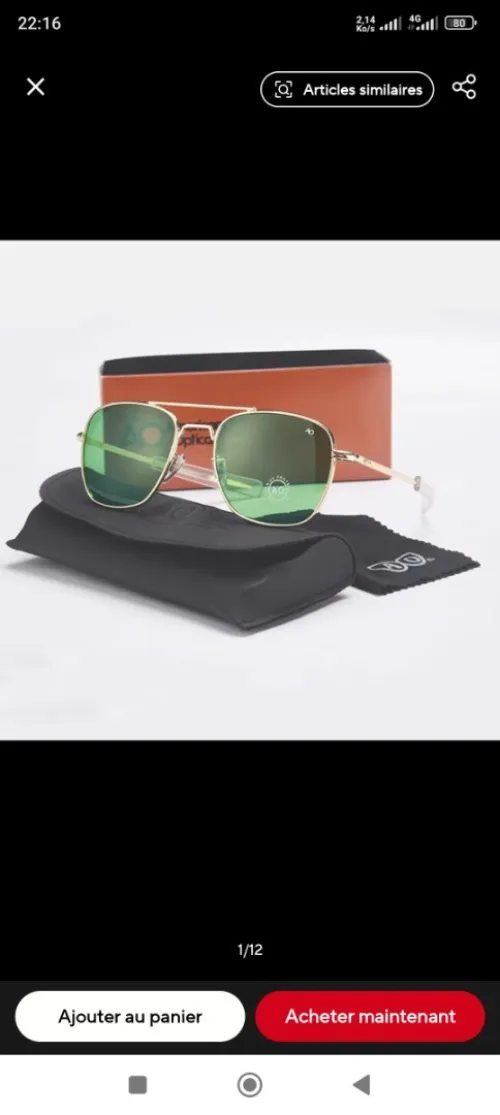 Lunette soleil Originale homme 