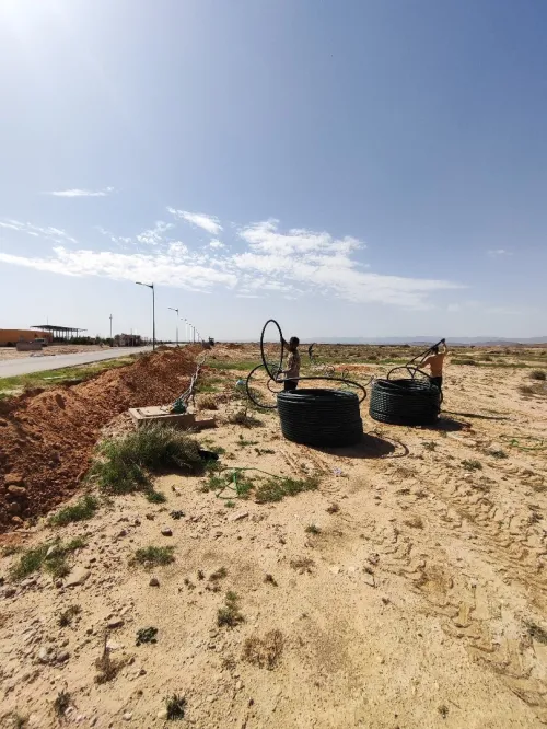 Travaux fibre optique 