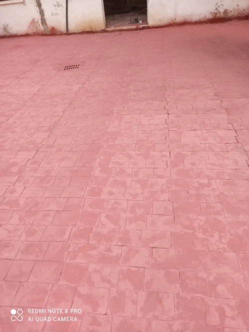 Béton imprimé 
