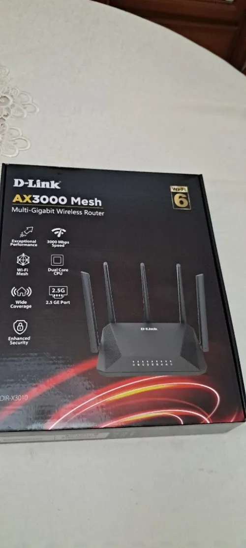 Router dlink x3010 ax3000 2 5ge port