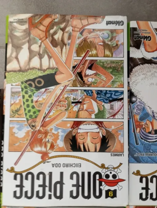 9 mangas one piece du tome 2 au tome 10