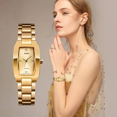 Montre pour femme - original - water résiste - dore