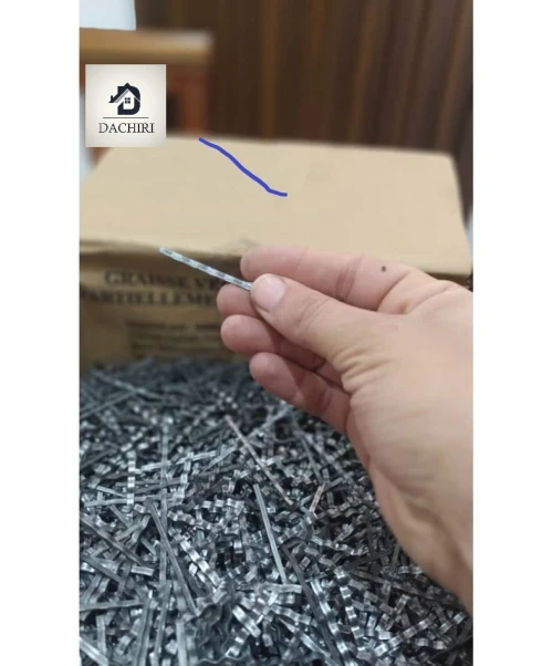 Fibre métallique pour le béton