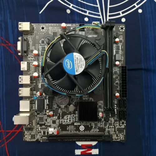 Carte mère H110 + Processeur i5 6400 2,7 Ghz + Ventilateur simple 