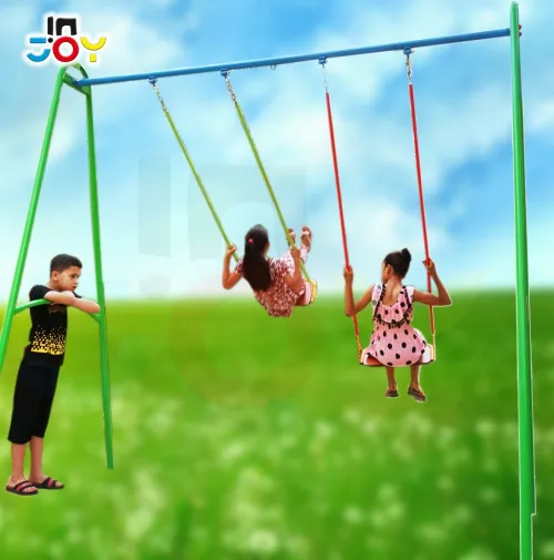 BALANCOIRE ENFANTS|أرجوحة للأولاد هيكل معدني قوي وتصميم جذاب