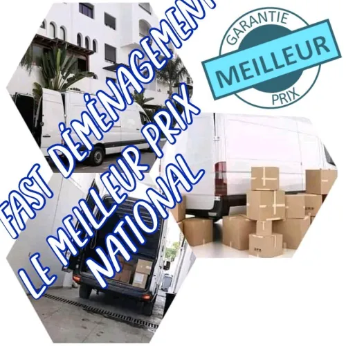 FAST DÉMÉNAGEMENT MEILLEUR PRIX NATIONAL نقل والترحيل الاثاث باسعار معقولة,~