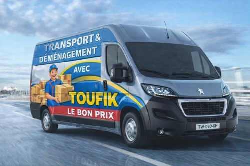 تقل والترحيل الاثاث DÉMÉNAGEMENT TRANSPORT TOUT DESTINATIONS /