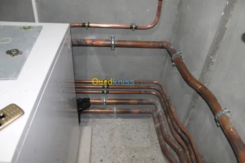 Reparation chaudiere et installation sanitaire neuve