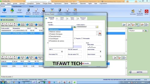 Logiciel gestion pharmacie PHARM PRO  