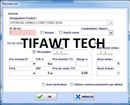 Logiciel gestion pharmacie PHARM PRO  