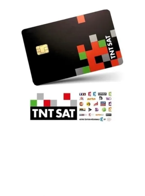 Carte tntsat authentique PC7 HD valable 04 ans