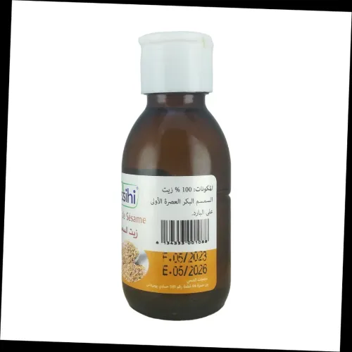 Huile de Sésame Pressée à Froid Pure et 100% naturel Sans Additifs 100ml