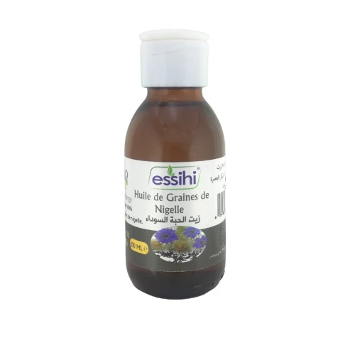 Huile de Nigelle (Cumin Noir) Pressée à Froid Pure et 100% naturel Sans Additifs 100ml