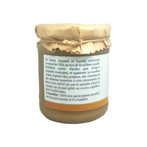 Beurre de Noix 100% Naturel sans Additifs 200 Gr