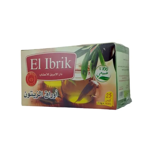 Tisane Feuilles Olivier en sachets infusions 25 sachets de 1.5g