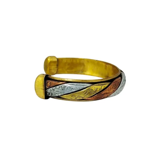 Bracelet en Cuivre Artisanal Touareg Fabrication Traditionnelle de Tamanrasset - Pour Femme