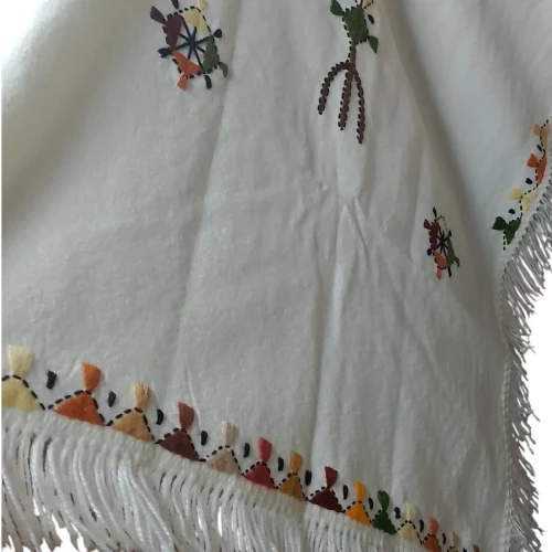 Challe fait main traditionnel par les artisans de Touggourt 240*66 cm
