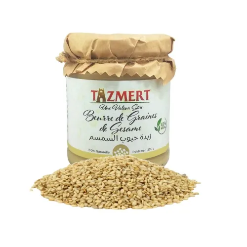 Beurre de graines de sésame 100% Naturel sans Additifs 200 Gr