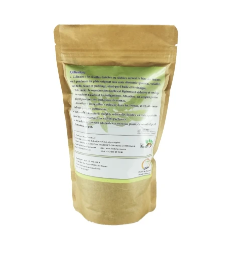 Plante Citronnelle Verveine - Aloysia Citriodora Sèche Local Sac 50 Gr