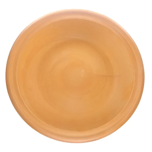 Plat traditionnel avec  base fabriqué en terre cuite 