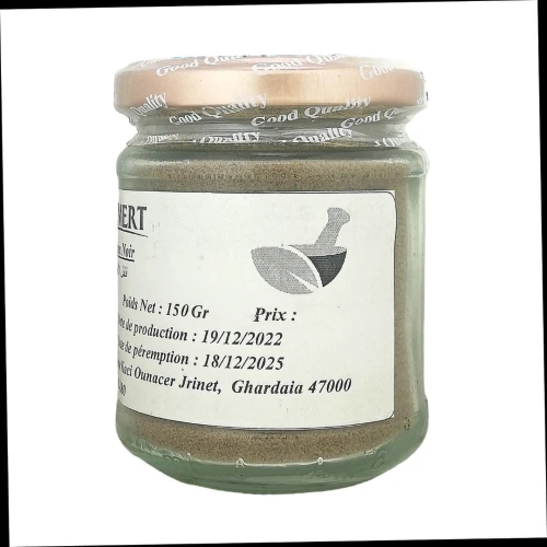 Poivre noire moulu Fait Maison 100% Naturelle 150 gr