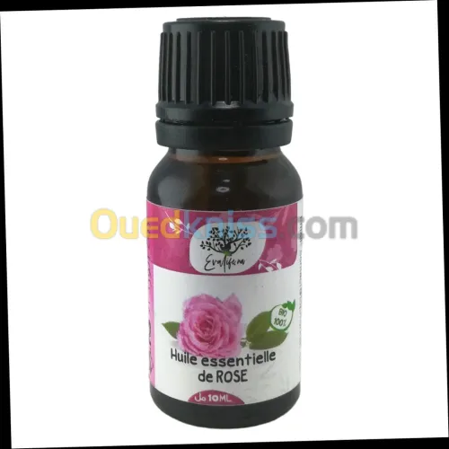 Huile essentielle de Rose Pure et 100% naturel Sans Additifs 10ml