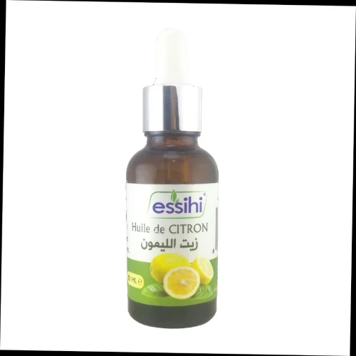 Huile de Citron Pure et 100% naturel Sans Additifs 30 ml 