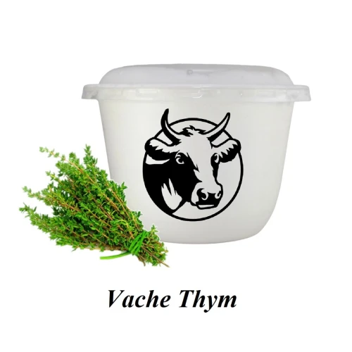 Fromage à tartiner à base de lait de vache au Thym