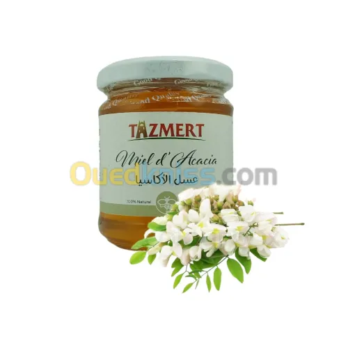 Miel Acacia - Naturelle Du Désert Certifié- 250 G