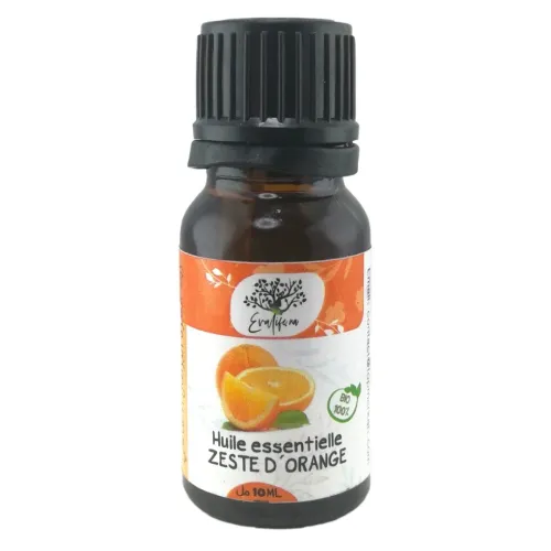 Huile Essentielle de Zest d'Orange Pure et 100% naturel Sans Additifs 10ml