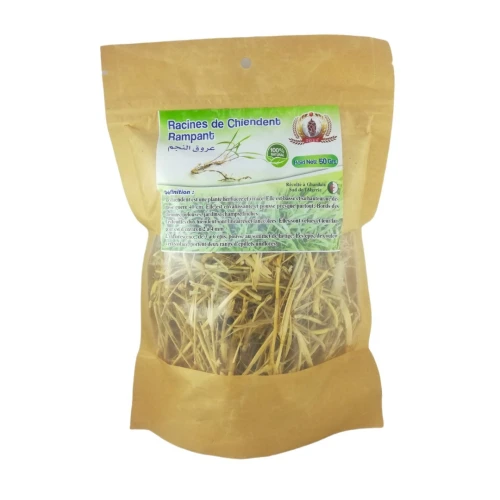 Plante Racine de Chiendent Rampant Sèche sac 50 Gr 