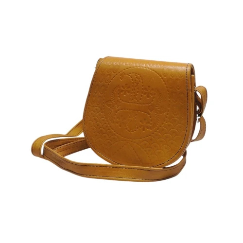 Sac épaule traditionnel fait main par des artisans de Tamanrasset 16*15*8.5 cm