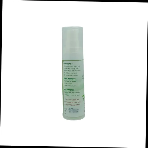 Gel Aloevera Naturel 100% Sans Additifs 30ml