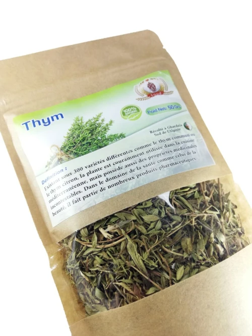 Plante Thym Sèche - Local - Sac 50 Gr