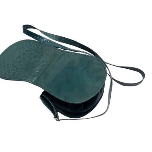 Sac épaule traditionnel fait main par des artisans de Tamanrasset 16*15.5*10 cm