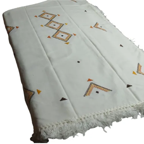 Challe fait main traditionnel par les artisans de Touggourt 252*70 cm