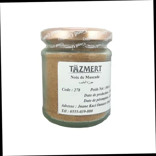  Noix de Muscade moulu Fait Maison 100% Naturelle 100  gr
