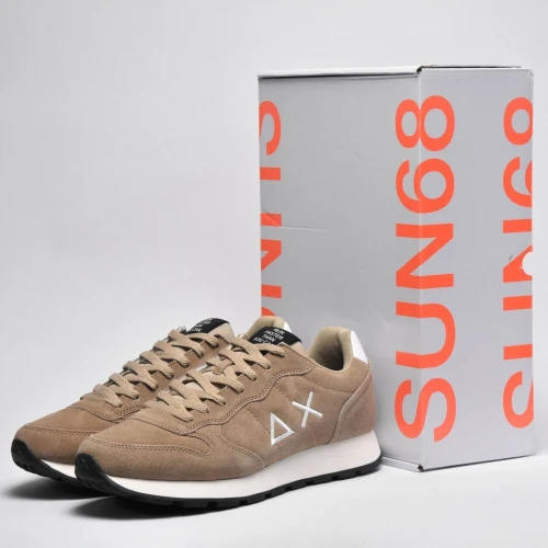 Basket Homme Sun 68 AX Cuir Véritable Tendance 2026 Original Bzf chaba w confortable باسكات قوة كوير
