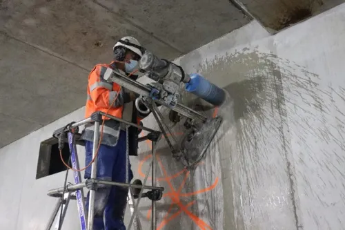 Carottage Béton Professionnel - Travail Propre et Rapide