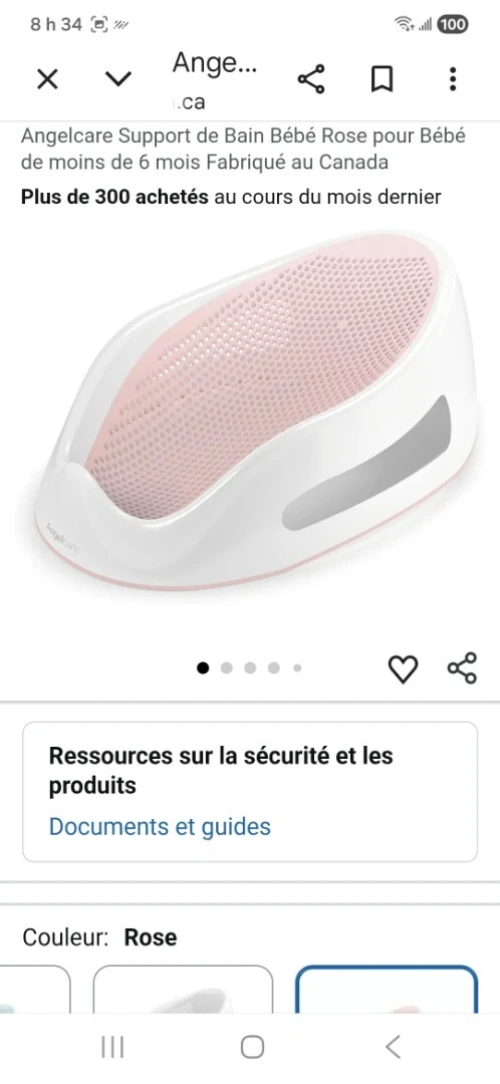 Transat de bain