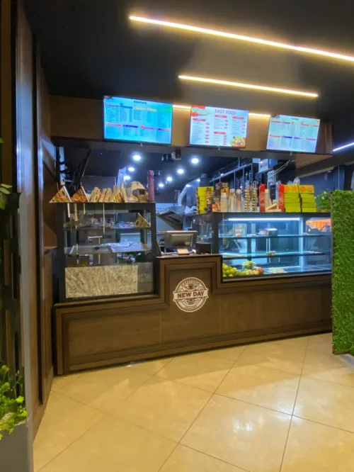 Cafétéria lux de lux