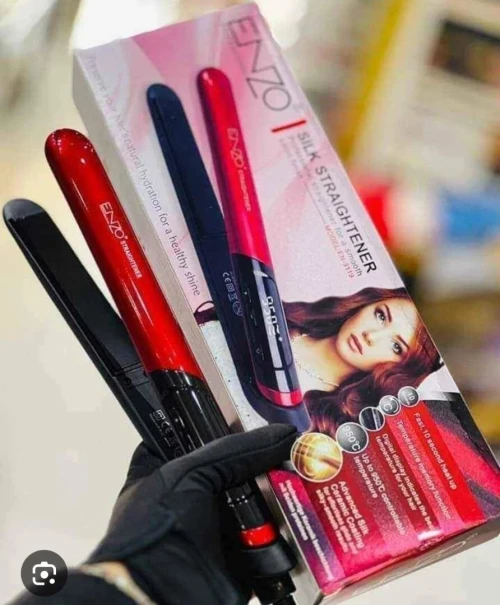 Lisseur avec affichage led SILK STRAIGHTENER ENZO EN-3119 rouge