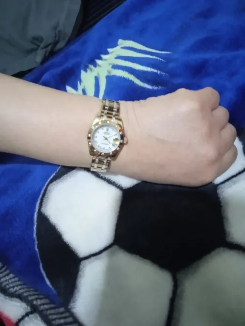 Montre femme, mq Rolex, mécanique 