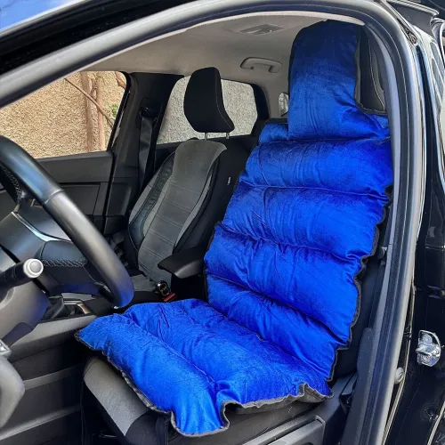 Housse de Protection Siège Auto en Velours Rembourrée Confortable et Moelleux فرشة مقعد السيارة جد مريحة