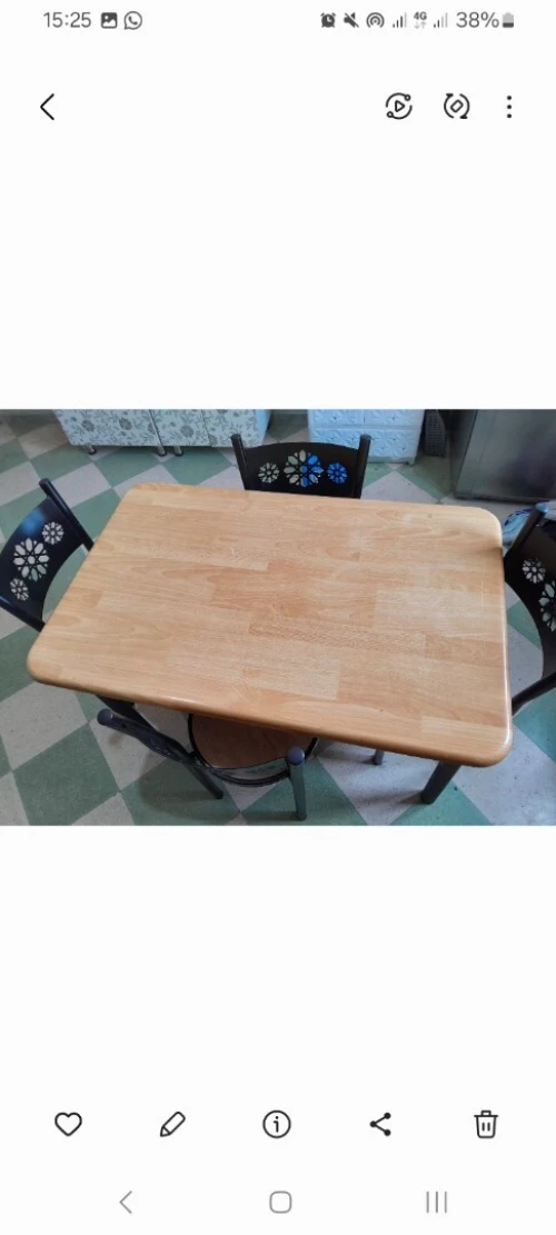 Table à manger et chaises 